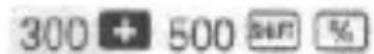 SENCOR SEC 102 - Percentuálne výpočty - 2