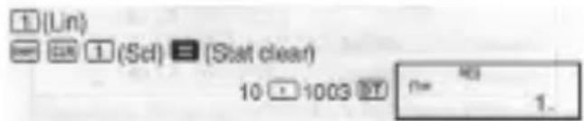 (Lin) (Scl) (Stat clear) 10 1003 Flow NO. 1.
