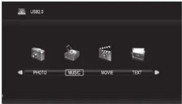 USB2.0 PHOTO MUSIC MOVIE(TEXT