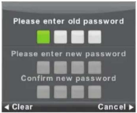 Please enter old password Please enter new password Confirm new password Clear Cancel