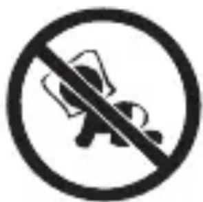 Prohibition sign with a crossed-out dog icon inside a circle