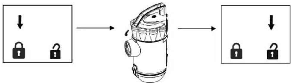 Emerio VCE-108278.21 - Tips: how to detach the upper part from the reservoir - 1
