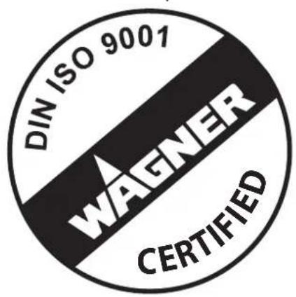 DIN ISO 9001 WAGNER CERTIFIED