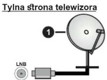 Tylna strona telewizora 1 LNB