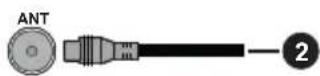 GoGen TVU55X350GWEB - Antena - 2