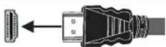 GoGen TVU55X350GWEB - Połączenie HDMI - 1