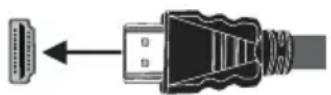 GoGen TVQ 50X852 GWEB - Připojení HDMI - 1
