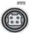 GoGen TVH24P406STC - Dial'kový ovládač - 24