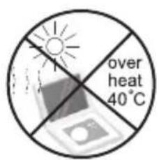 over heat 40°C