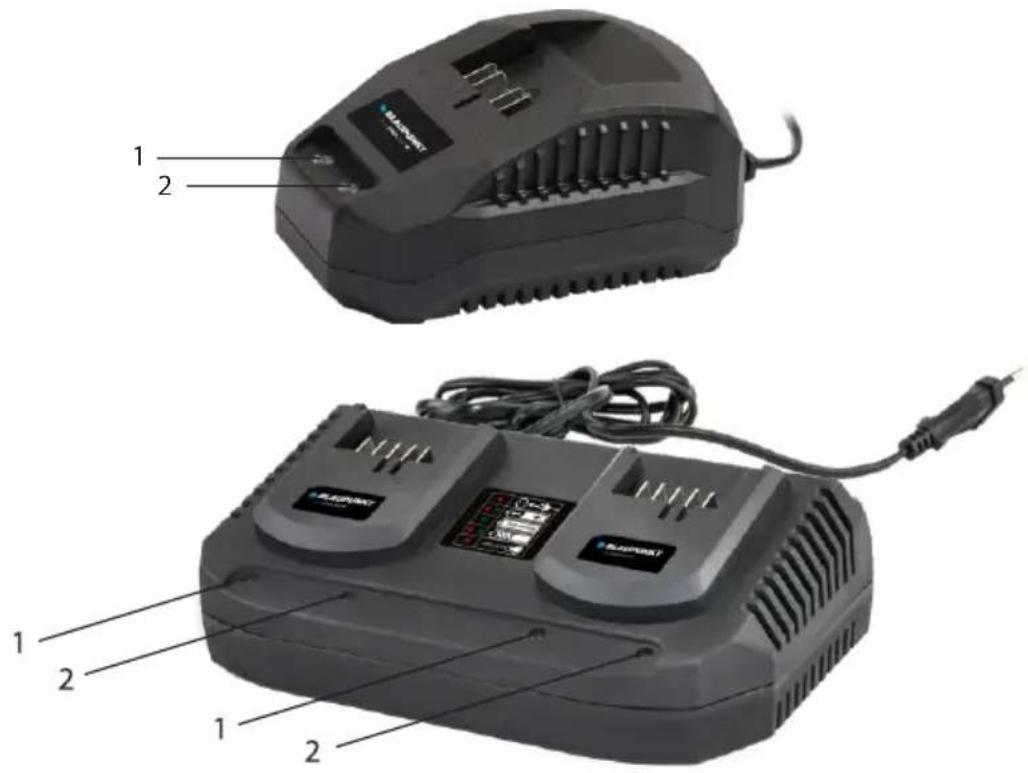 Diagram of a two-wheeled digital power supply with labeled components and parts