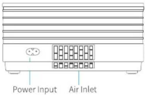 Power Input Air Inlet