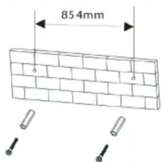 854mm