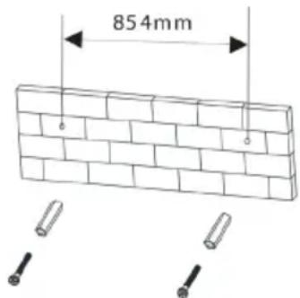 854mm