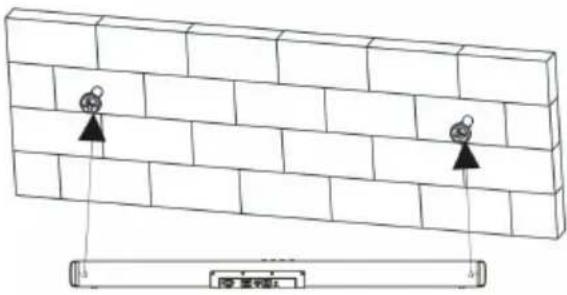 GoGen TAS 950 WSB - MONTÁŽ SOUNDBAR NA STENU - 3
