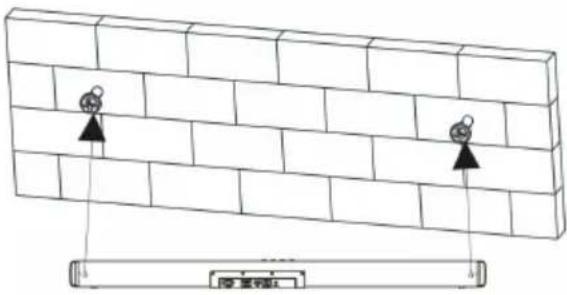 GoGen TAS 950 WSB - MONTÁŽ SOUNDBAR NA ZEĐ - 3