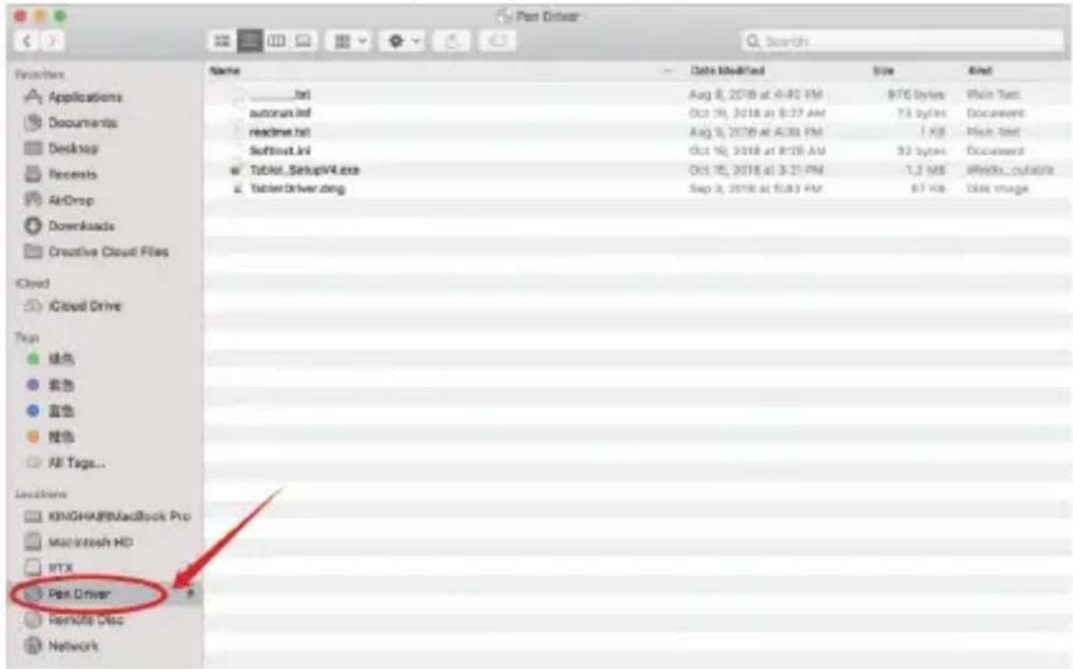 Evolveo Grafico T12 - Namestitev za MAC OS - 1