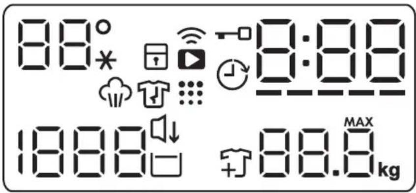 ELECTROLUX EW7F4692QC - Displej - 1