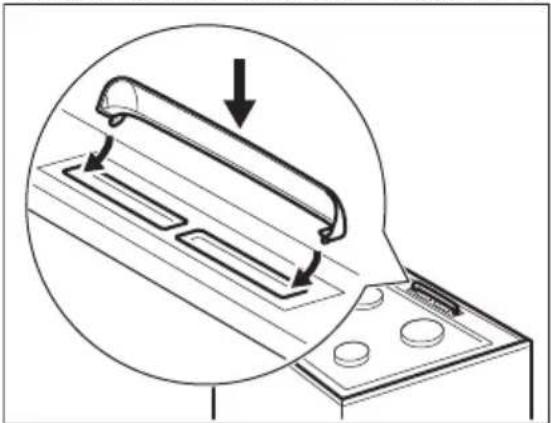 ELECTROLUX LKK560011W - Instalace krytu výstupu páry - 1