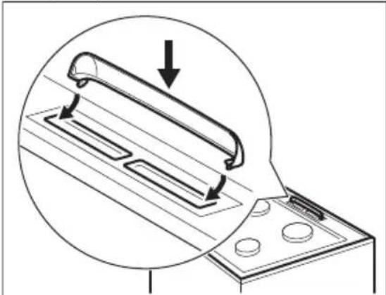 ELECTROLUX LKK540232W - Instalace krytu výstupu páry - 1