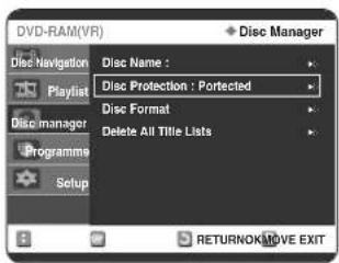 SAMSUNG DVD-R123 - I Ochrana disku - 7
