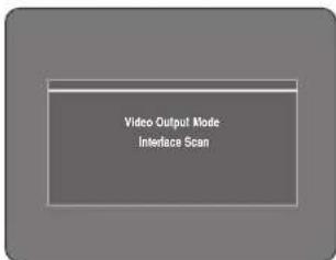 Video Output Mode Interface Scan
