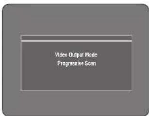 Video Output Made Progressive Scan