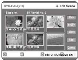SAMSUNG DVD-R123 - Stlačte tlačidlo OK. Zvolená scéna sa prehrá. - 5