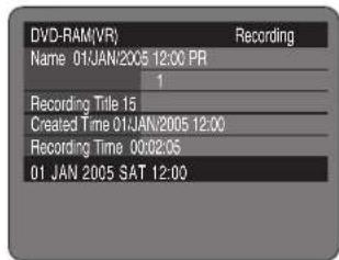 SAMSUNG DVD-R123 - Provedení One Touch záznamu (OTR) - 8