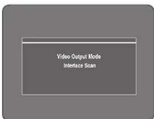 Video Output Mode Interface Scan