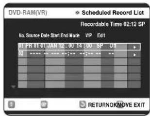 DVD-RAM(VR) Scheduled Record List Recordable Time 02:12 SP No. Source Date Start End Mode VIP Edit 01 PR 01 01 JAN 12:00 14:00 SP Off Q **** **** **** **** **** **** **** **** **** **** **** **** **** **** **** **** **** **** **** **** **** **** **** **** **** **** **** **** **** **** **** **** **** **** **** **** **** **** **** **** **** **** **** **** **** **** **** **** **** **** **** **** **** **** **** **** **** **** **** **** **** **** **** **** **** **** **** **** **** **** **** **** **** **** **** **** **** **** **** **** **** **** **** **** **** **** **** **** **** **** **** **** **** **** **** **** **** **** **** **** **