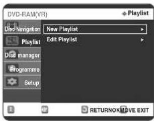 SAMSUNG DVD-R123 - Lejátszási lista létrehozása - 3