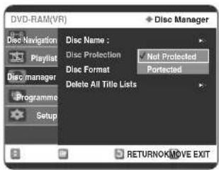 SAMSUNG DVD-R123 - I Ochrana disku - 6