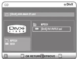 CD [DivX].add.转换01.avi MPEG4 [DivX]发送转换01.avi MPEG4 0001 OK RETURN EXITMOVE