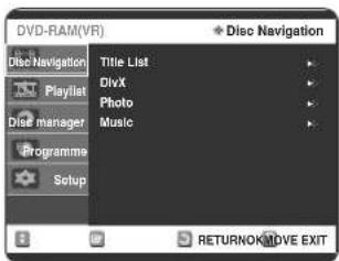 SAMSUNG DVD-R123 - S prístrojem ve Stop modu stiskněte tlačítko MENU. - 1