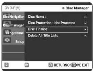 SAMSUNG DVD-R123 - A lemez lezárása - 5