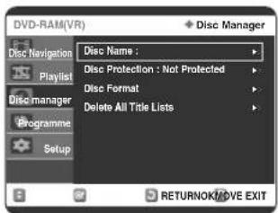 SAMSUNG DVD-R123 - Smazání celého seznamu titulů - 5
