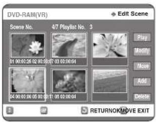 SAMSUNG DVD-R123 - További jelenet beszúrása - 1