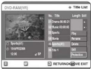 SAMSUNG DVD-R123 - Použití tlačítka MENU - 3