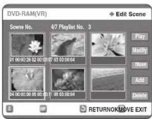SAMSUNG DVD-R123 - Přidání scény - 1