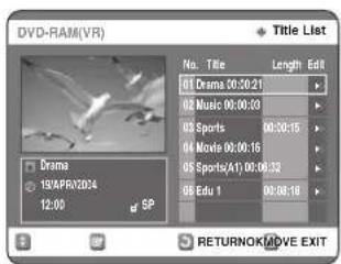 SAMSUNG DVD-R123 - Použití tlačítka MENU - 1