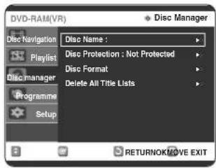 SAMSUNG DVD-R123 - Az összes tétel lista törlése a lemezról - 3