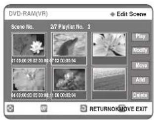 SAMSUNG DVD-R123 - Stiskněte tlačítko OK. Zvolená scéna se přehraje. - 2