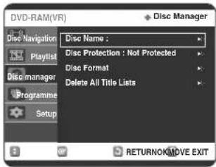 SAMSUNG DVD-R123 - A lemez védelme véletlen törlés ellen - 5