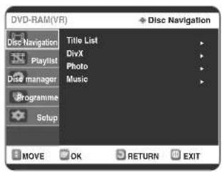 SAMSUNG DVD-R123 - A lemeznév szerkesztése - 4