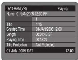 SAMSUNG DVD-R123 - Použití tlačítka MENU - 6