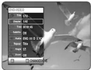 DVD-VIDEO Title 1/10 Chapter 1/30 Time 02:01:45 Subtle OH Audio ENG 0.0 D 5.1CM Repeat T8e Angle 1/1 Zoom ON CHANGEIVE