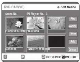 SAMSUNG DVD-R123 - Mazání scény - 2
