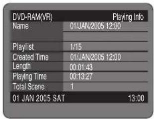SAMSUNG DVD-R123 - Stiskem tlačítek ▲▼ zvolte Play, pak stiskněte tlačítko OK. - 3