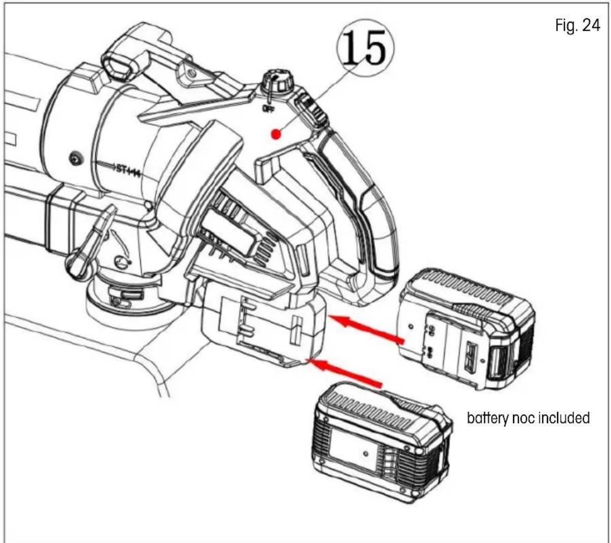 Fig. 24 15 ST4-M battery noc included