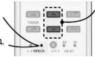 ON TIMER OFF S-ET K-ARES S-CHECK U CF AC RC RESET